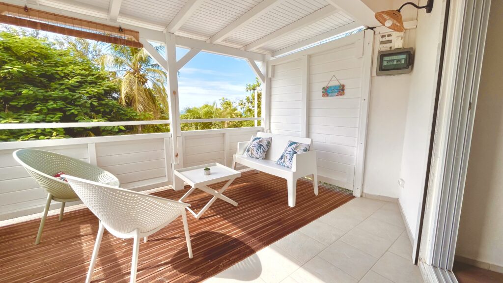 guadeloupe deshaies la perle plage vue mer