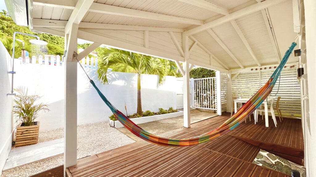 hamac douche extérieure deshaies