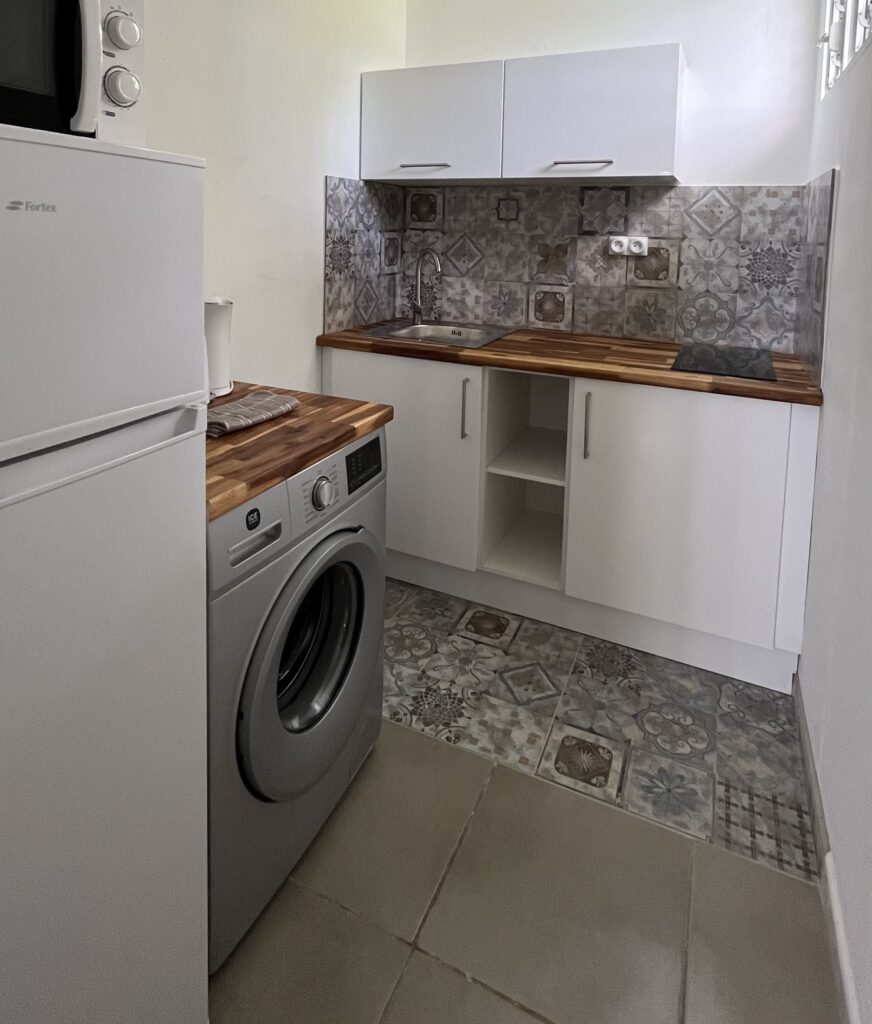 cuisine équipée deshaies guadeloupe location touristique