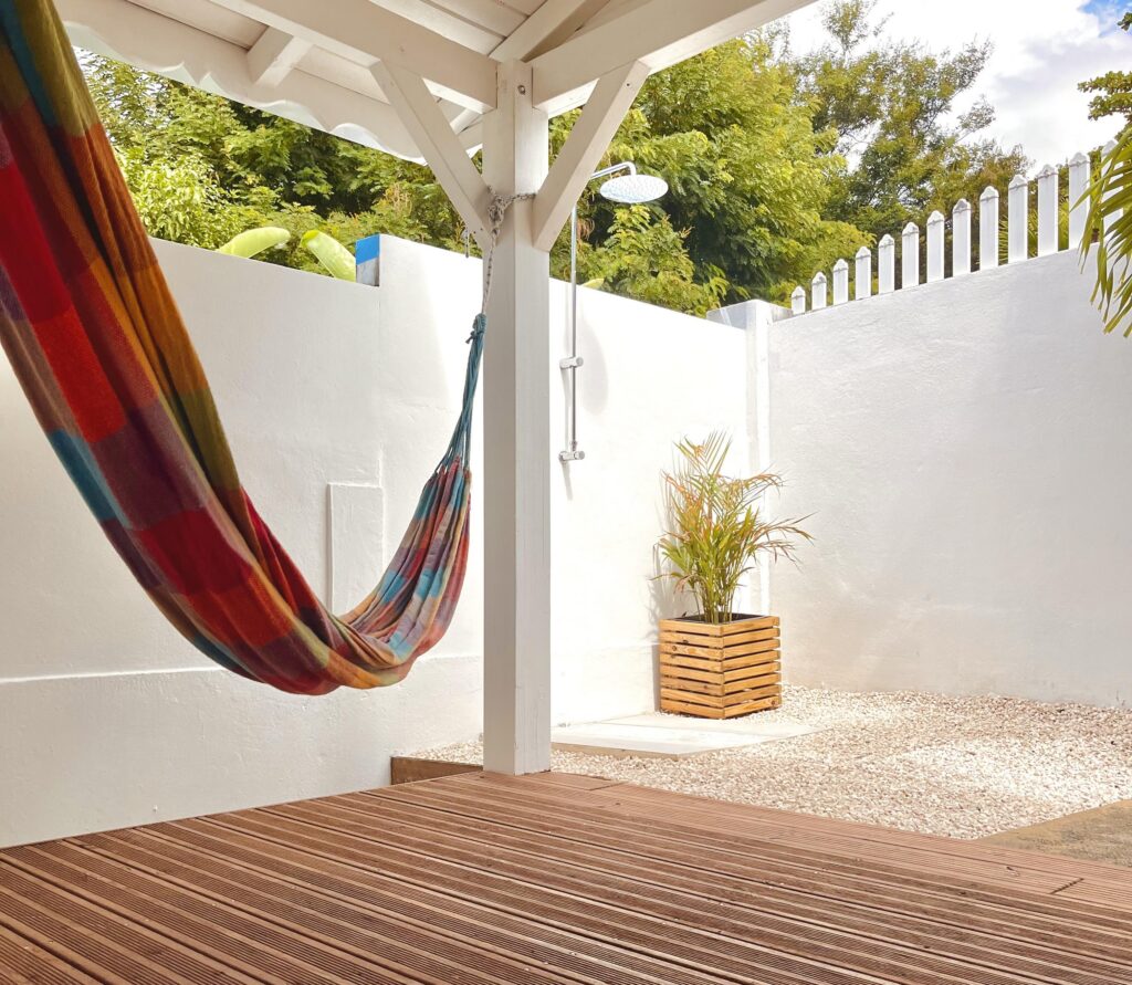 guadeloupe deshaies grande anse plage vue mer